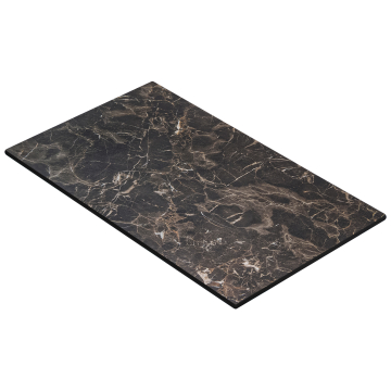 COMPACT | Piano tavolo in HPL | L:P 120 x 70 cm | Marmo cappuccino | Rettangolare