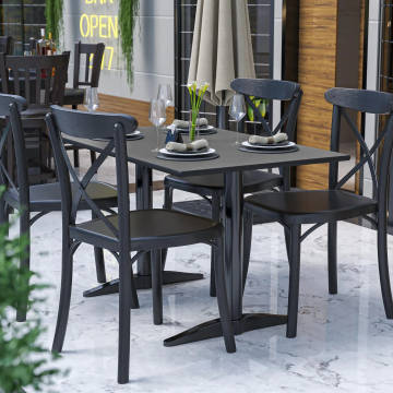 COMPACT | Tablero de mesa Compacto | 120x70cm | Antracita