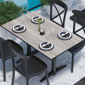 COMPACT | Tablero de mesa Compacto | 120x70cm | Roble blanco