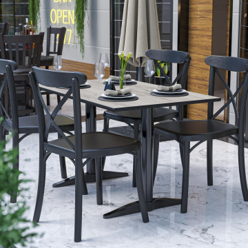 COMPACT | Tablero de mesa Compacto | 120x70cm | Roble blanco