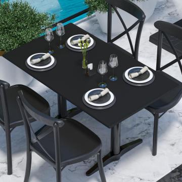 COMPACT | Tablero de mesa Compacto | 120x70cm | Negro