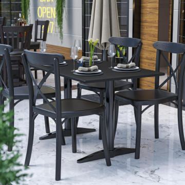 COMPACT | Tablero de mesa Compacto | 120x70cm | Negro
