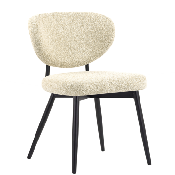 Yara | Hotel Stuhl | Beige | Teddystoff