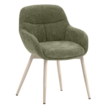 LEANO | Hotel Stuhl | Stoff/Textil | Grün