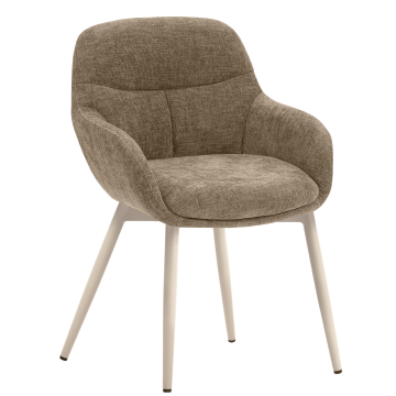 LEANO | Hotel Stuhl | Stoff/Textil | Taupe
