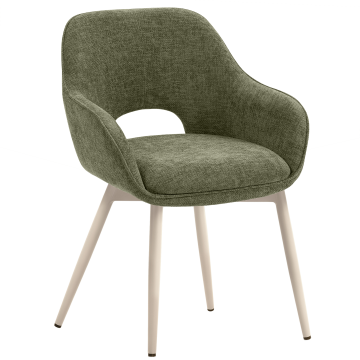 KATARINA | Hotelstol | Stoff/Tekstil | Grøn