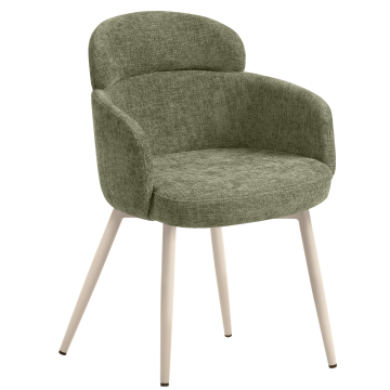 SELINA | Hotellstol | Stoff/Tekstil | Grønn