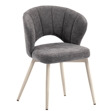 JOHANNA | Hotellstol | Vävtuch/Textil | Grå