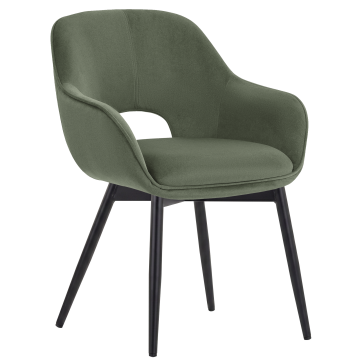 KATARINA | Hotellstol | Samt | Grön