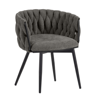 MARIS | Hotellikäytetty tuoli | Tekstiili/Materiaali | Harmaa | Kääntyvä toiminto