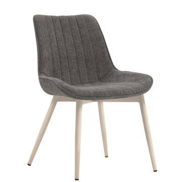 EMILY | Hotel Stuhl | Stoff/Textil | Grau