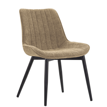 EMILY | Hotelstoel | Stoffen / Textiel | Taupe
