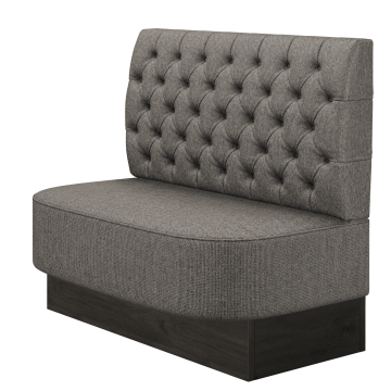 THOMAS | Gastrobank | B:H 100 x 103 cm | Stoff/Textil | Chesterfield | Stoff/Textil