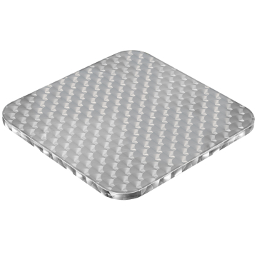 COSTA | Aluminium Bistro bordplade | 60x60cm