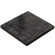 COLUMBIA | Gastro bordplate | 140 x 140 x 6 cm | Firkantet | Svart