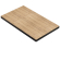 ACERO COMPACTO | Mesa de HPL Gastro | B:T 120 x 70 cm | 4,2 cm | Roble | Rectangular