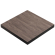 KOMPAKT STÅL | Gastro HPL Bordsskiva | B:T 70 x 70 cm | 4,2 cm | Ljus Wenge | Fyrkantig