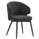 Marie | Hotel Chair | Dark Gray | Teddystoff