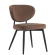 Yara | Hotellstol | Brun | Samt