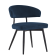 Sara | Fauteuil d'hôtel | Bleu | Velours