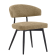Sara | Hotelstol | Taupe | Stof/Tekstil