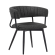 Elin | Hotel Chair | Dark Gray | Teddy Fabric