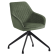 Eva | Hotelstoel | Groen| Fluweel | Frame Wit