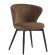 Isabella | Hotel Chair | Brown | Velvet