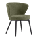 Isabella | Hotel Chair | Green | Fabric/Textile
