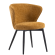 Isabella | Hotel Chair | Honey Brown | Fabric/Textile