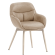 LEANO | Hotel Stuhl | Leder | Beige