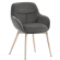 LEANO | Hotel Stuhl | Samt | Grau