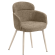 SELINA | Hotellstol | Stoff/Textil | Taupe