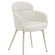 SELINA | Hotellstol | Teddystoff | Creme