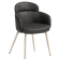 SELINA | Hotel Chair | Leather | Black