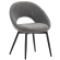 LIAM | Hotel Stuhl | Stoff/Textil | Grau