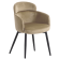 SELINA | Hotellstol | Samt | Taupe