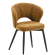 JOHANNA | Chaise d'hôtel | Tissu / Textil | Brun miel