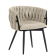 MARIS | Hotel Stuhl | Teddystoff | Beige | Drehfunktion