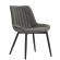 EMILY | Fauteuil d'hôtel | Velours | Gris