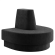 Schmidt S | Gastro Boot Bench | Height: 120 cm | Black | Smooth | Velour