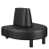 Fischer F | Gastro Sitzinsel | Höhe: 100 cm | Schwarz | Glatt | Leder