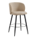 AVA | Hotel Barhocker | Beige | Leder