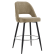 ELIANA | Hotel Barhocker | Taupe | Stoff/Textil