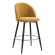HAILEY | Hotel Barhocker | Honig Braun | Stoff/Textil