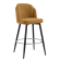 HANNAH | Hotel Barhocker | Honig Braun | Stoff/Textil