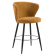 ISABELLA | Hotel Barhocker | Honig Braun | Stoff/Textil