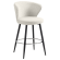 ISABELLA | Hotel Barhocker | Creme | Teddystoff