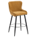 JULIUS | Hotel Barhocker | Textil/Stoff | Honig Braun | Drehfunktion