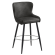 JULIUS | Hotel Barhocker | Leder | Schwarz | Drehfunktion